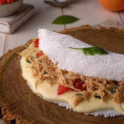 Três receitas de tapioca para lanche da tarde rápido e saudável