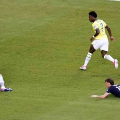 VAR anula golaço de Vinícius Júnior e acende a torcida brasileira