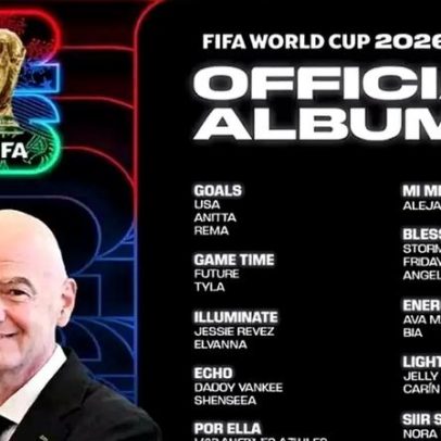 Anitta, Shakira e Rolling Stones integram álbum oficial da Copa de 2026
