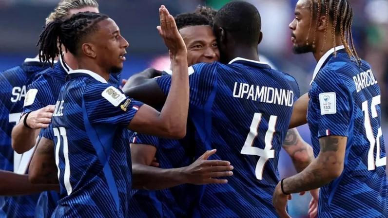 Com dois gols, Mbappé foi uma das estrelas do triunfo dos Bleus