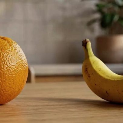 Laranja ou banana após o almoço: qual escolher para a tarde