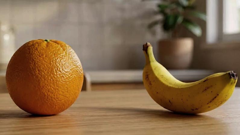 Laranja ou banana depois do almoço