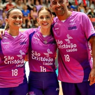 Camila Brait encerra a carreira com festa e ponto de saque