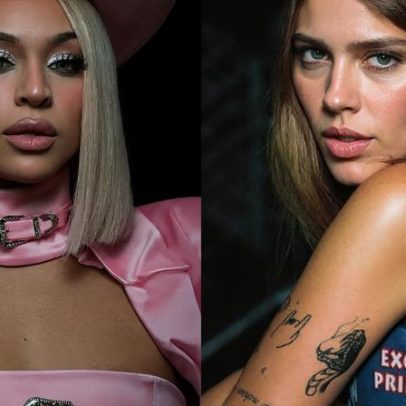Luísa Sonza e Pabllo Vittar se reúnem em estúdio em gravação exclusiva