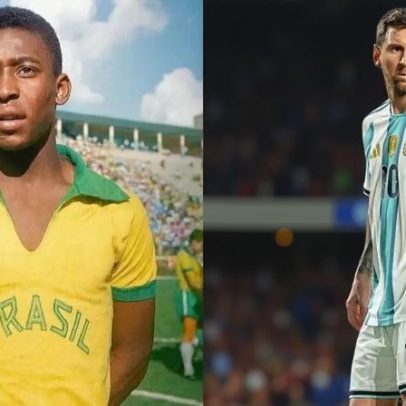 Maiores lendas das Copas: de Pelé a Messi