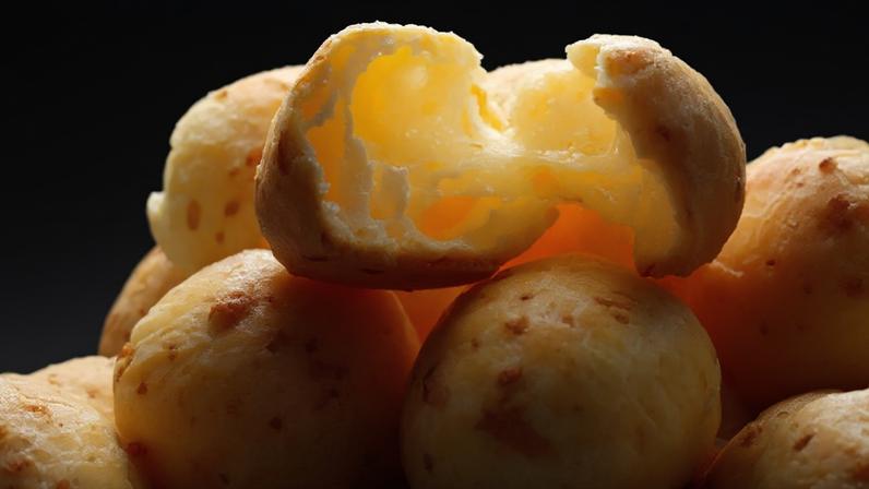 Pãozinho de tapioca na airfryer.