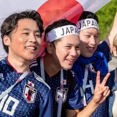 Por que o Japão usa o azul como identidade da seleção