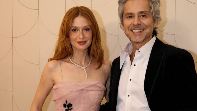 Marina Ruy Barbosa e Alexandre Nero