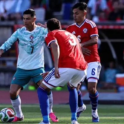 Portugal vence Chile em amistoso com brigas e expulsões antes da Copa