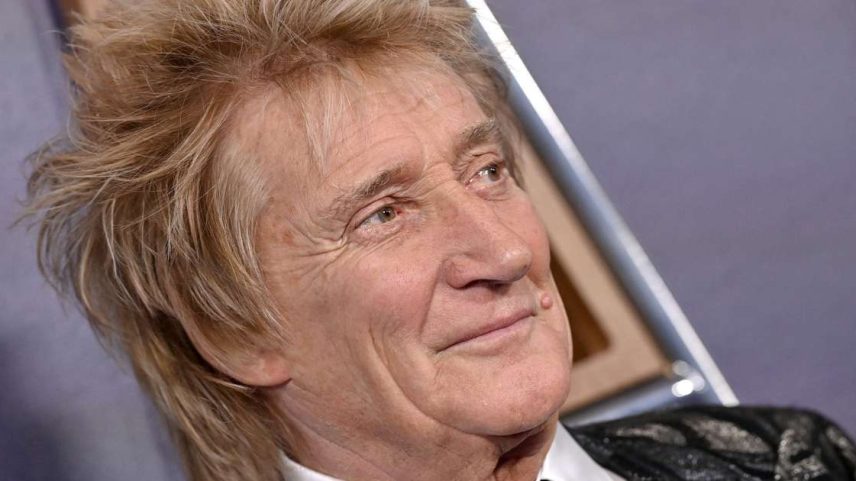 Rod Stewart no American Music Awards 2025