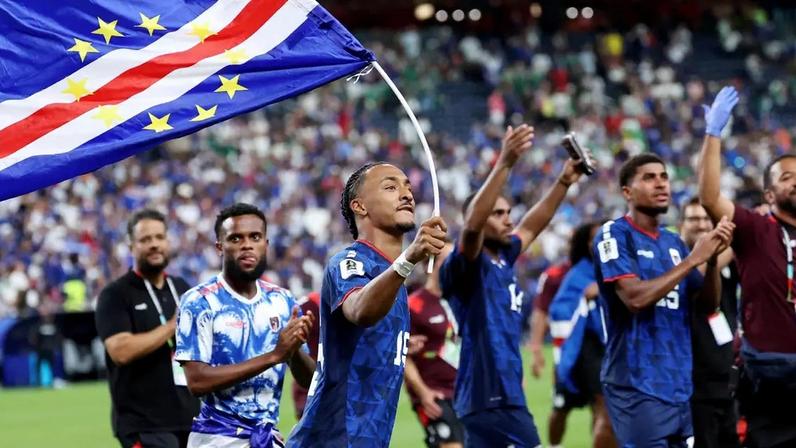 Em sua primeira vez jogando uma Copa, Cabo Verde se classificou para a fase mata-mata