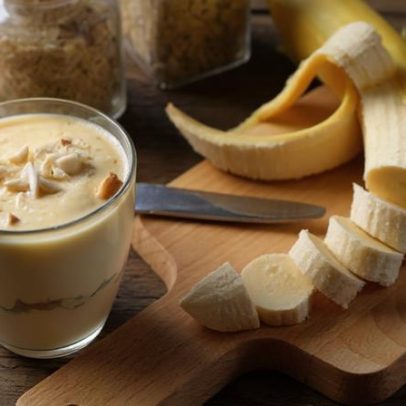Receita de banana pudding fit conquista quem evita açúcar