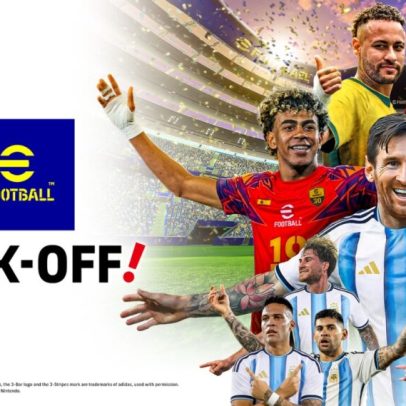 eFootball Kick-Off! chega oficialmente ao Nintendo Switch 2