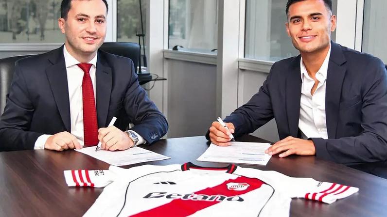 Fausto Vera está emprestado ao River Plate até o fim do ano –