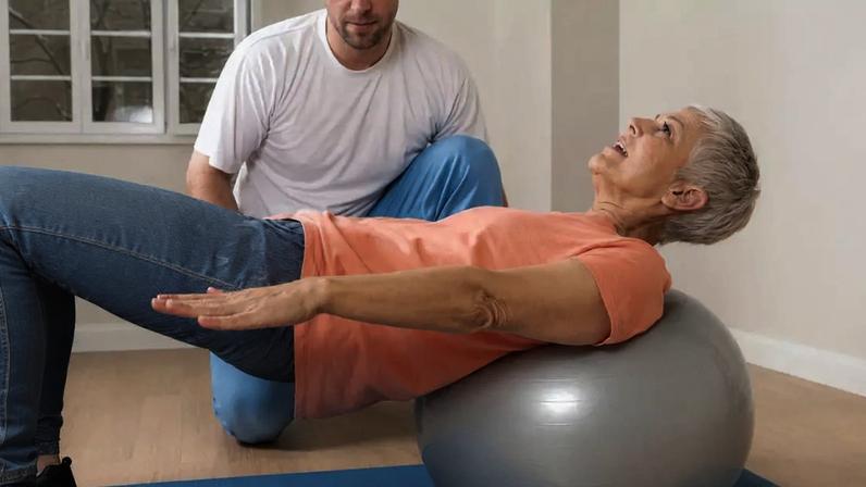 Pilates para sedentários / Canva