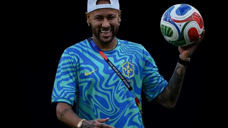 Neymar ainda não estreou pela seleção brasileira na Copa do Mundo