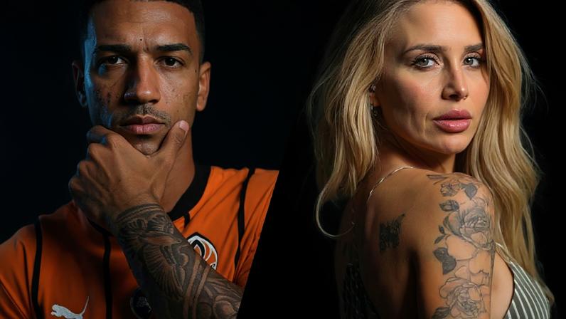 Kauã Elias, ex-Fluminense, se separou recentemente de Bruna Rotta – Fotos de reprodução/Instagram