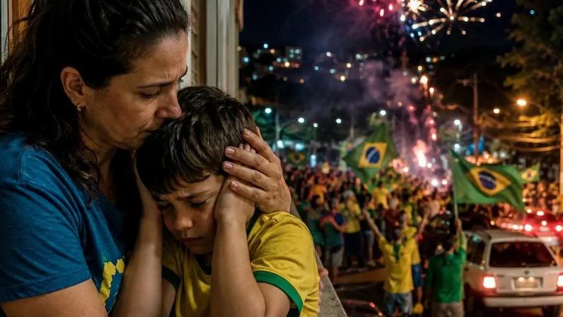 Festas da Copa viram desafio para famílias devido a fogos e barulho