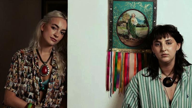 Luiza Carmo e Nina Charnizon