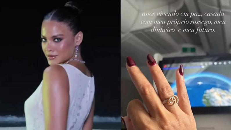 Bella Campos compartilhou uma reflexão sobre amor