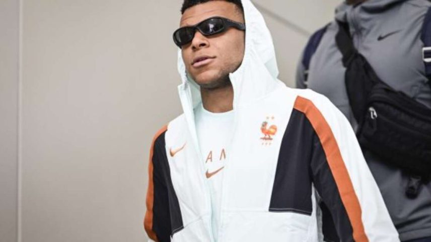 Chegada de Kylian Mbappé em Boston, nos Estados Unidos –