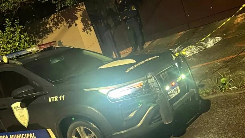 Homem em via pública de Tramandaí