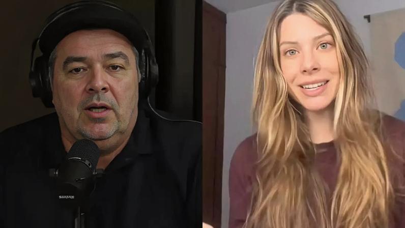 Rômulo Mendonça e Alana Ambrósio (Fotos: Reprodução/ Jararaca Podcast e Redes sociais)