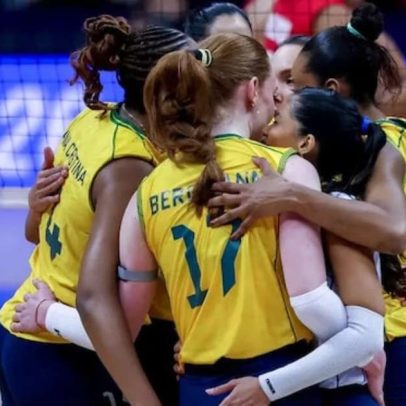 Brasil vence Bulgária por 3 a 0 e mantém campanha perfeita na VNL