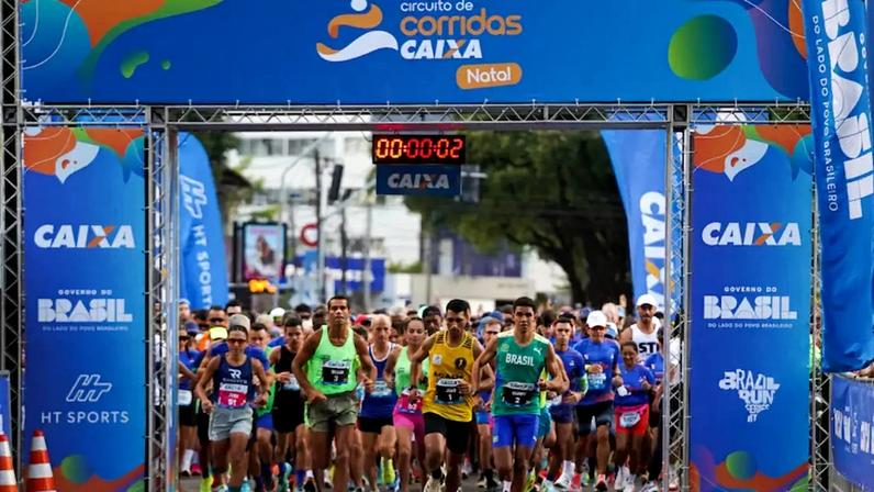 Largada da elite na etapa de Natal em 2025 (Foto: Fernanda Paradizo)