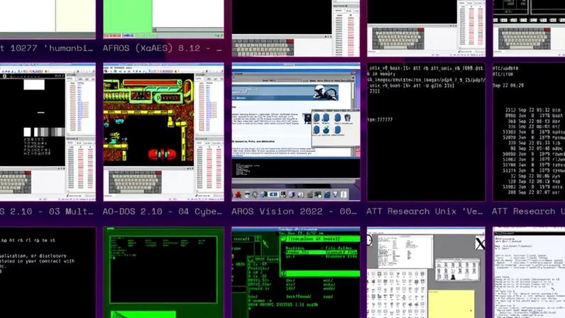 O maior museu virtual de sistemas operacionais está disponível gratuitamente: inclui mais de 600 sistemas e você pode baixá-los facilmente para o seu computador.