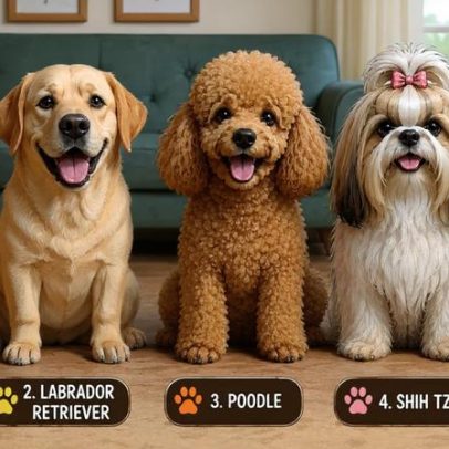 Se houvesse seleção de cães de companhia, 11 titulares seriam escolhidos