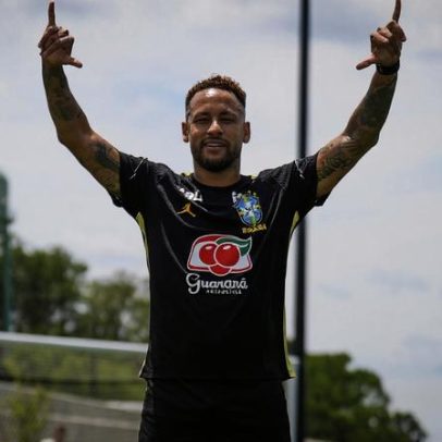 Neymar treina em Nova Jersey após jogo contra o Haiti; veja fotos