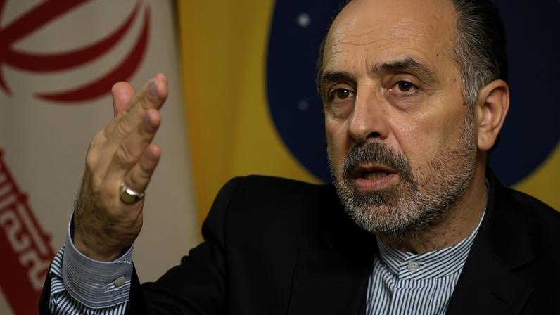 Embaixador do Irã, Abdollah Nekounam Ghadirli - (crédito: Carlos Vieira CB/DA Press.)
