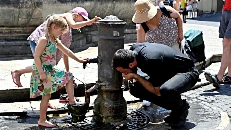 A Europa teve o sétimo maio mais quente da série histórica e a terceira primavera mais quente já registrada - (crédito: Andreas Solaro/AFP)