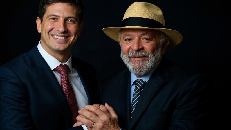 "Queria dizer a vocês que nós estamos juntos de verdade, por isso quero desejar a vocês boa sorte e boa luta", declarou Lula em vídeo publicado nas redes sociais de João Campos - (crédito: Ricardo Stuckert/Reprodução )