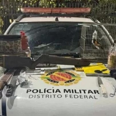 Rinha de galos em Planaltina termina com 12 detidos
