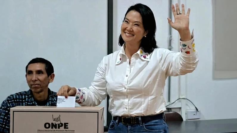 Keiko é filha do ex-ditador Alberto Fujimori, que governou o país entre 1990 e 2000 - (crédito: AFP)