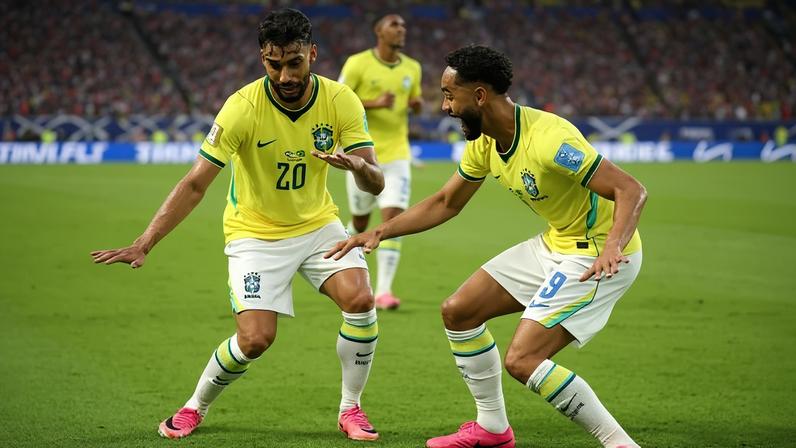 O treinador italiano Carlo Ancelotti optou pela manutenção da equipe que enfrentou e venceu a Escócia por 3 x 0 - (crédito: AFP)