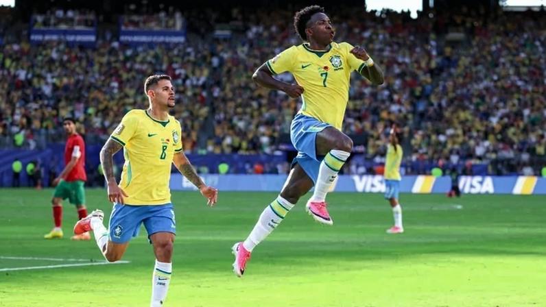 Quem não vibrou com o gol de Vini Jr.? - (crédito: William Volcov/AE)
