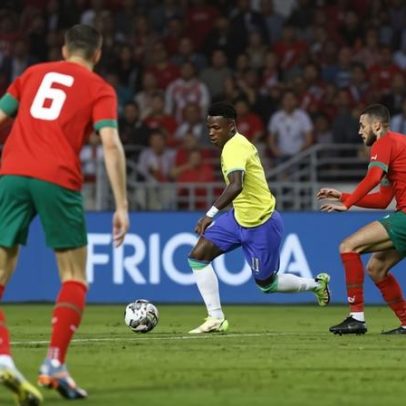 Brasil, com técnico interino e sem Neymar, enfrenta Marrocos