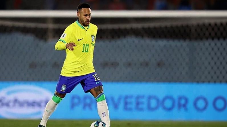 Celebrado por estar na lista final, Neymar ainda é dúvida para jogos da primeira fase - (crédito: Vitor Silva/CBF)