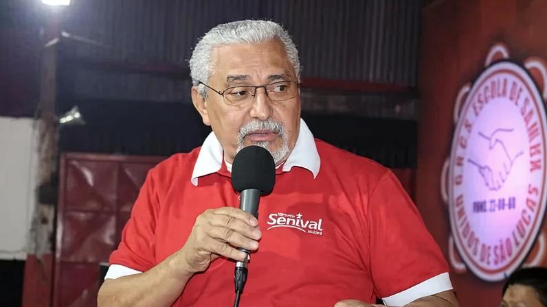 O vereador Senival Moura, do PT, é investigado - (crédito: Divulgação/PT)