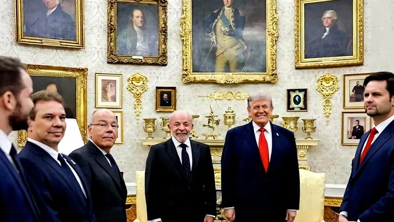 Segundo a Câmara Americana de Comércio para o Brasil, o setor privado espera uma intensificação dos esforços diplomáticos dos dois governos - (crédito: Ricardo Stuckert / PR)