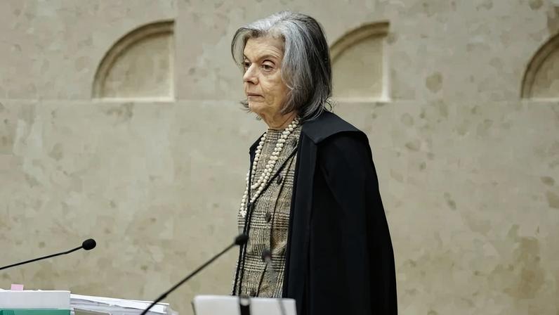 Para a magistrada, a democracia depende de "abraços e afetos" e não de "ódios e virulências" - (crédito: Rosinei Coutinho/STF)