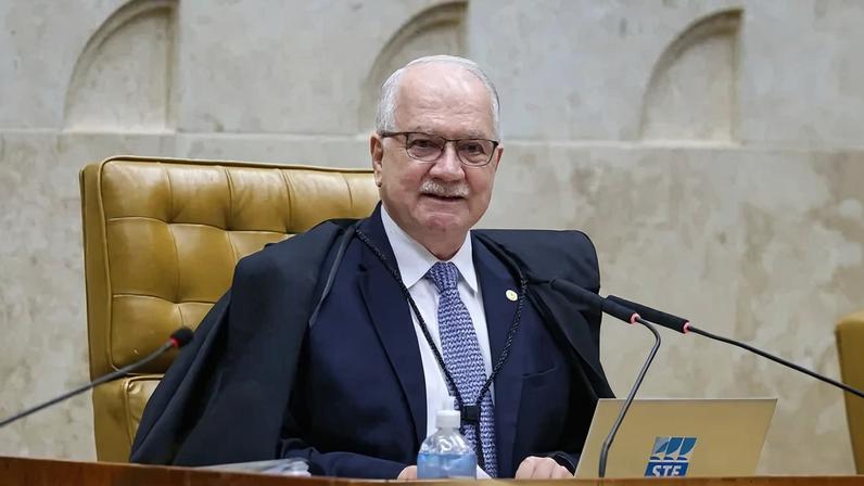 Ao encerrar sua participação, Fachin reafirmou o compromisso do Supremo com a vigilância permanente das conquistas democráticas - (crédito: Gustavo Moreno/STF)