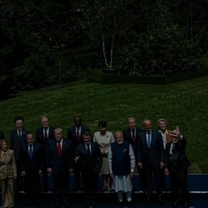 Lula e Trump posam em foto do G7, mas não trocam cumprimentos
