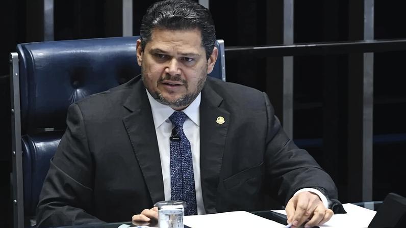 Davi Alcolumbre, presidente do Senado - (crédito: Jonas Pereira/Agência Senado)