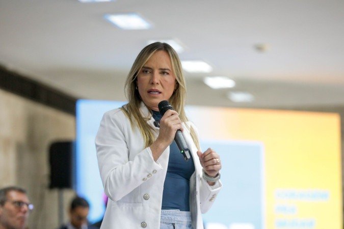 Celina diz que vetos em lei do BRB seguem entendimento do STF - (crédito: Matheus Borges/ Agência Brasília)