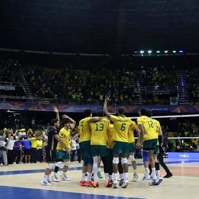 Brasil vence Argentina no tie-break e segue invicto na VNL