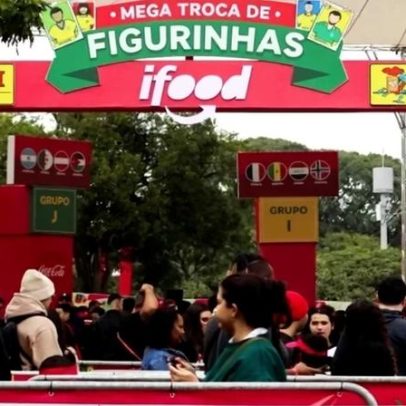 São Paulo registra novo recorde mundial de troca de figurinhas